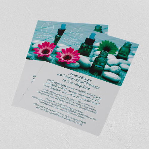 Leaflet printing